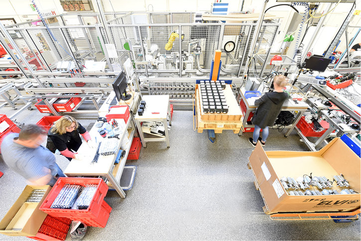 Ein Einblick in die Produktion bei Marantec