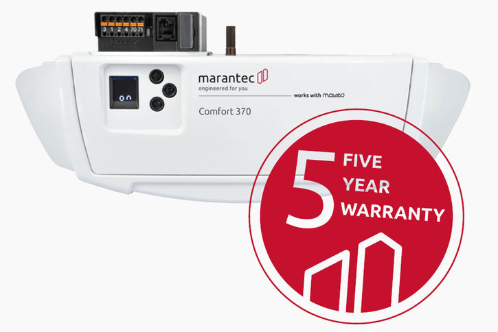 Five-year warranty on our drive systems for private use