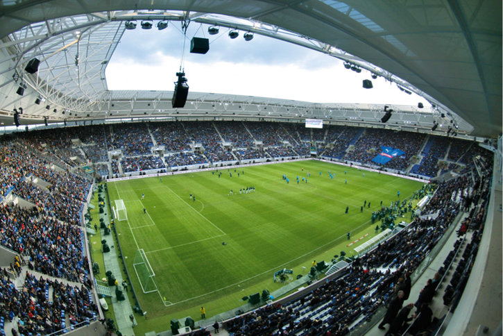 Sonderlösungen für Antriebe in der Rhein-Neckar-Arena