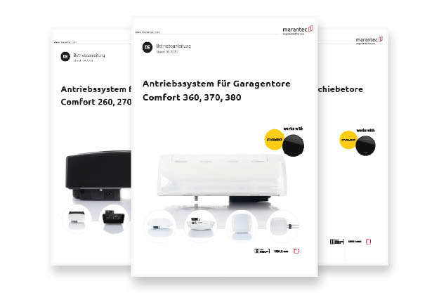 Operating Manuals for Marantec Products