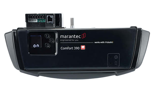 Der Tiefgaragentorantrieb Comfort 390 von Marantec.